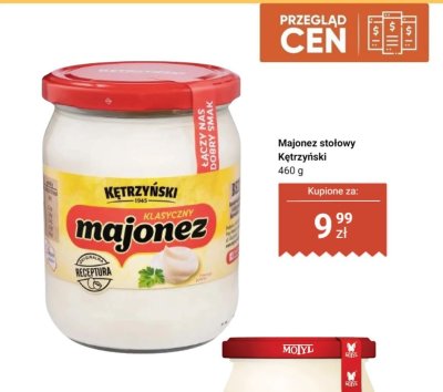Majonez stołowy  promocja w Dino