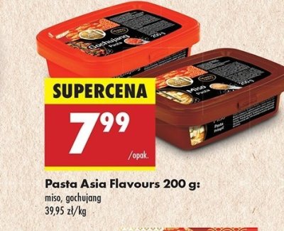 Pasta gochujang Asia flavours promocja