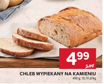Chleb wypiekany na kamieniu Stokrotka promocja w Stokrotka