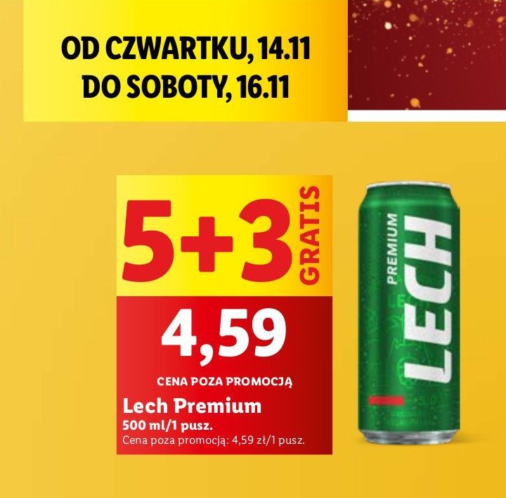 Piwo Lech promocja