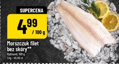Morszczuk filet bez sk贸ry 25% glazury Krymar promocja w POLOmarket