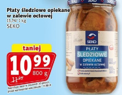 Płaty śledziowe opiekane w zalewie octowej promocja w Prim Market