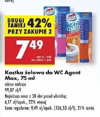 Point block mango Agent max promocja w Biedronka