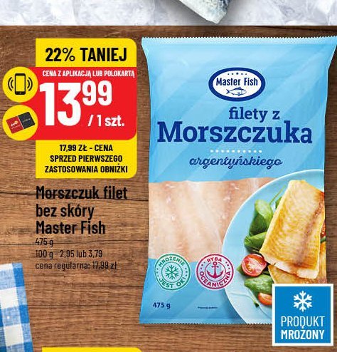 Filet z morszczuka Master fish promocja w POLOmarket