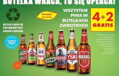 Piwo Królewskie 500 ml promocja w Biedronka