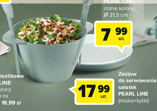 Zestaw do serwowania pearl line promocja