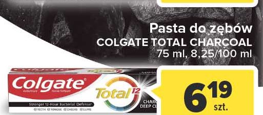 Pasta do zębów zaawansowane czyszczenie COLGATE TOTAL 12 promocja