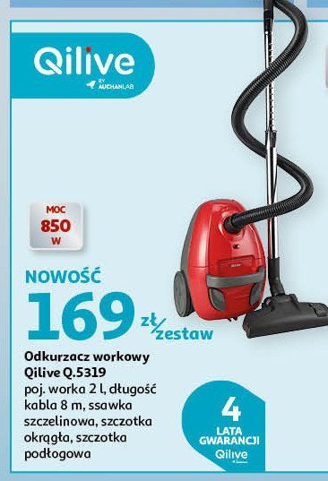 Odkurzacz q.5319 Qilive promocja w Auchan