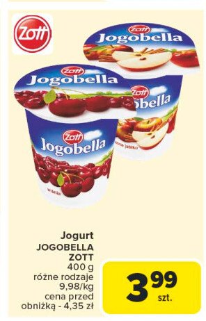 Jogurt wi艣nia Jogobella promocja