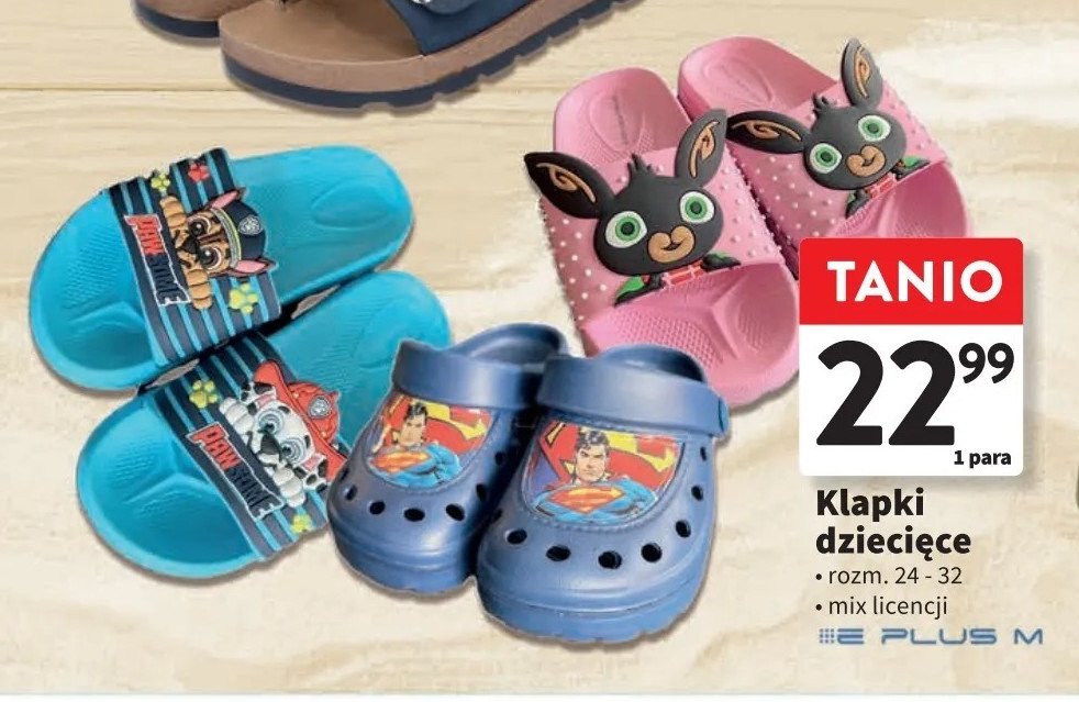 Klapki psi patrol roz. 25-32 E plus m promocja