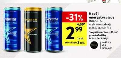 Nap贸j energetyczny Rockstar Original Energy Drink promocja