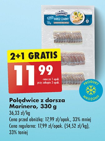 Polędwice z dorsza Marinero promocja