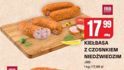 Kiełbasa z Czosnkiem Niedźwiedzim JBB promocja w Chorten