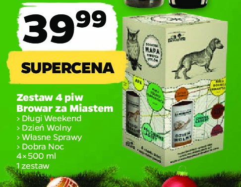 Zestaw piw długi weekend BROWAR ZA MIASTEM ZESTAWY promocja