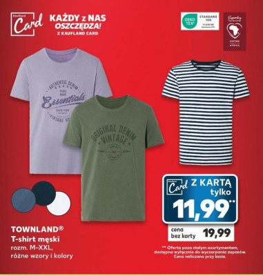 T-shirt męski m-2xl Townland promocja