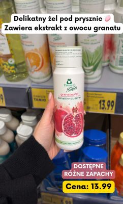 Żel pod prysznic z ekstraktem granatu promocja w Kaufland