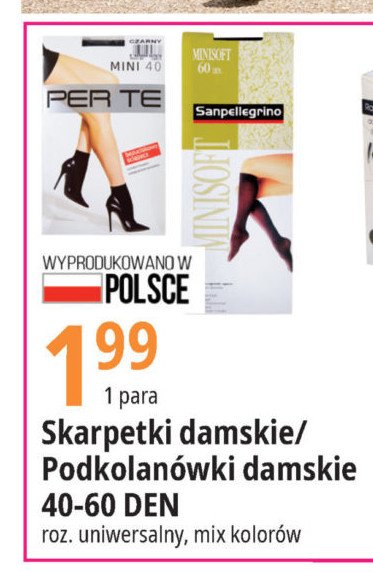 Skarpetki damskie 40 den Per te promocja