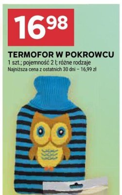 Termofor w pokrowcu Stokrotka promocja w Stokrotka