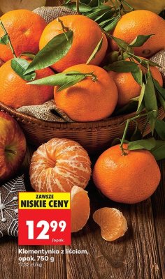 Klementynka z liściem, opak. 750 g promocja w Biedronka