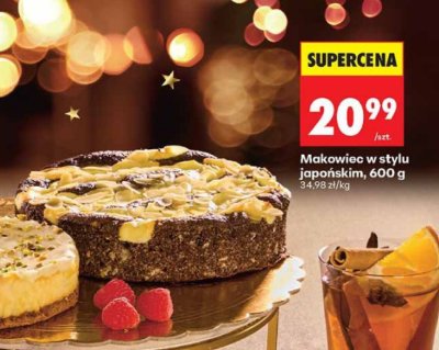 Makowiec w stylu japońskim, 600 g promocja w Biedronka