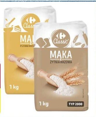 Mąka CARREFOUR różne rodzaje promocja w Carrefour