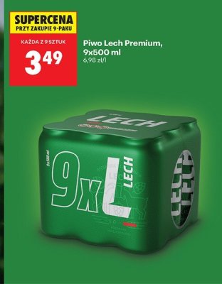 Piwo Lech Premium promocja w Biedronka