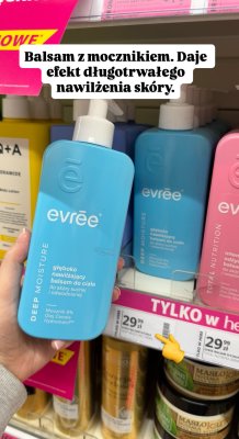 Balsam głęboko nawilżający do ciała Deep Moisture  promocja w Hebe