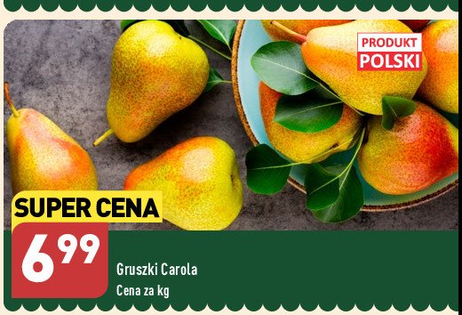 Gruszki carola promocja