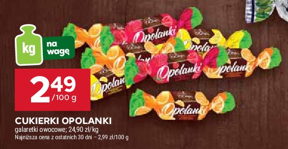 Galaretki w czekoladzie Odra opolanki promocja