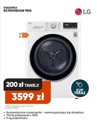Suszarka RC90V9AV4N 9KG promocja w Max Elektro