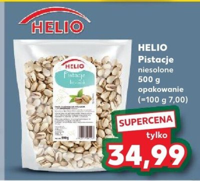 Pistacje niesolone promocja w Kaufland