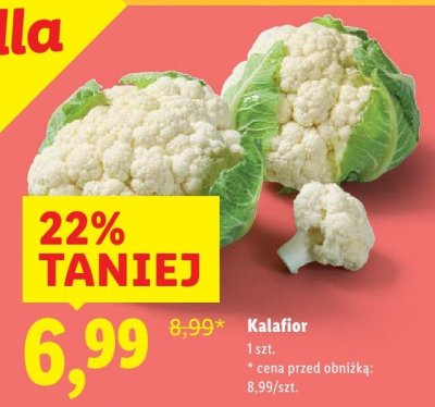 Kalafior promocja w Lidl