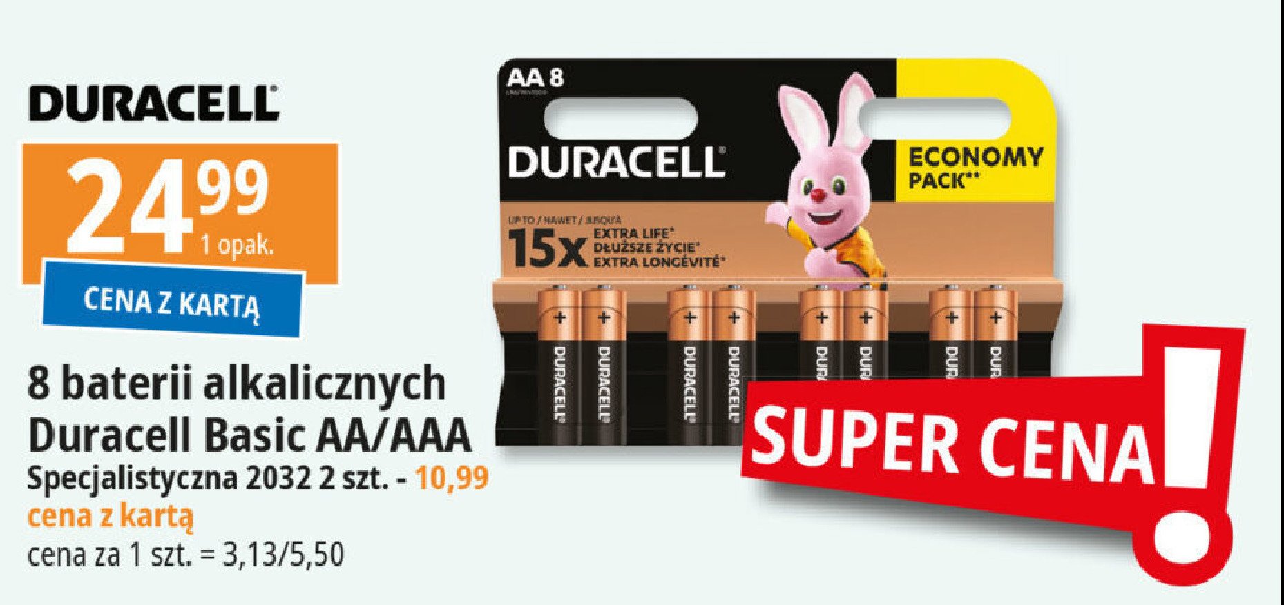 Baterie 2032 Duracell promocja w Leclerc