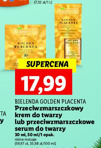 Krem liftingująco-ujędrniający 50+ BIELENDA GOLDEN PLACENTA promocja