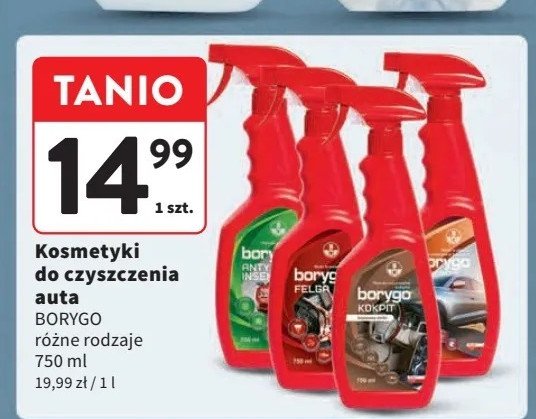 Spray do tapicerki skórzanej Borygo promocja