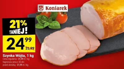 Szynka Wójta Koniarek, 1 kg promocja w Twój Market