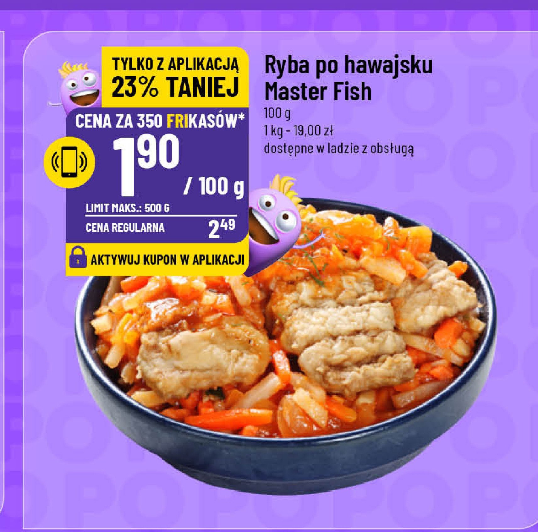 Ryba po hawajsku Master fish promocja w POLOmarket