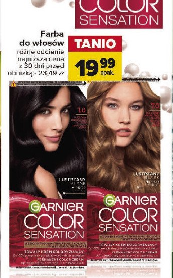 Farba do włosów 7.0 delikatnie opalizujący blond Garnier promocja