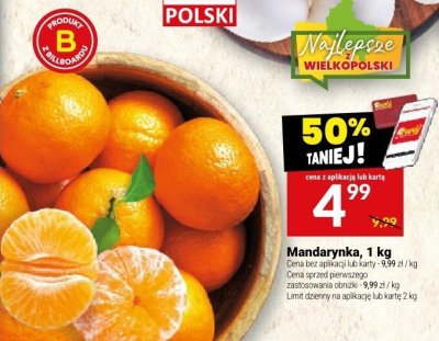 Mandarynka, 1 kg promocja w Twój Market