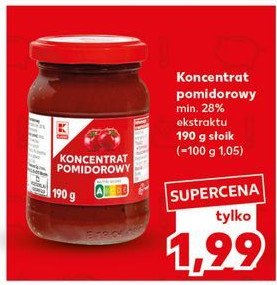 Koncentrat pomidorowy K-classic promocja