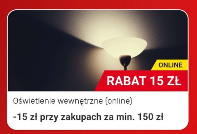 Oświetlenie wewnętrzne promocja w Bricomarche