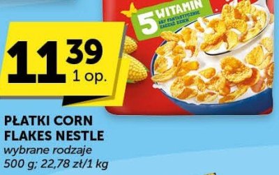 Płatki Corn Flakes Nestle promocja w Groszek