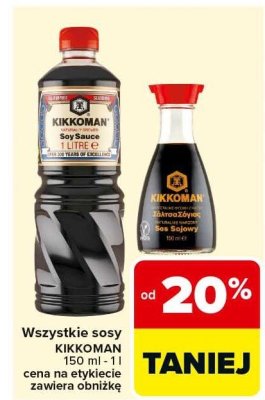 Sos sojowy Kikkoman promocja w Carrefour
