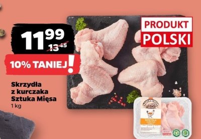 Skrzydła z kurczaka Sztuka Mięsa promocja w Netto