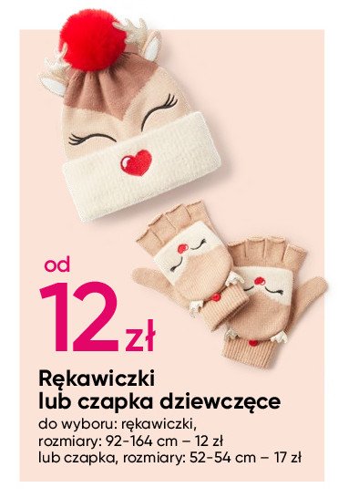 Czapka dziewczęca promocja