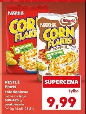 Płatki śniadaniowe Corn flakes (nestle) promocja