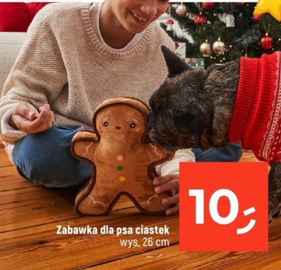 Zabawka dla psa ciastek wys. 26 cm promocja w Dealz