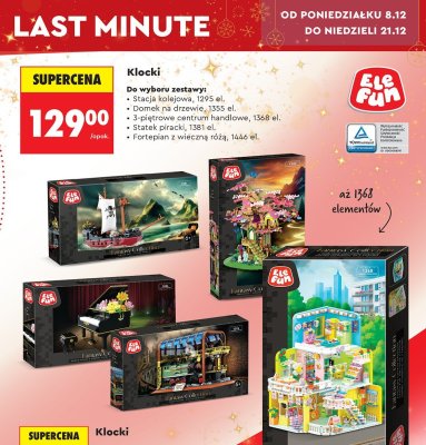 Klocki Domek na drzewie  promocja w Biedronka