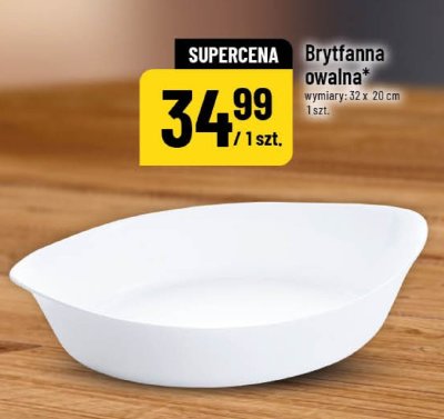 Brytfanna owalna 32x20cm promocja w POLOmarket