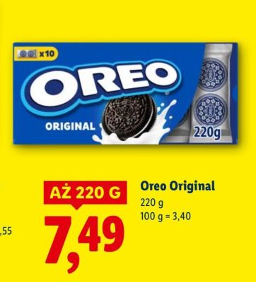 Ciastka Oreo Original promocja w Lidl